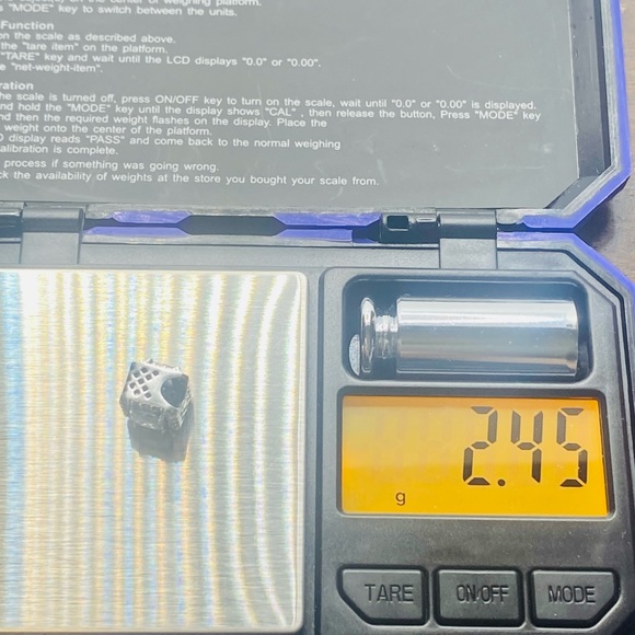 EUC Pandora 796206CZ Sterling Silver Geometric Radiance Charm w/ Clear Zirconia - Picture 8 of 8